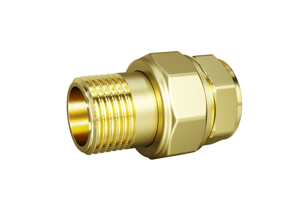 Сгон разъемный (американка) LD Pride DN15 (1/2") ВР/НР латунь с биркой