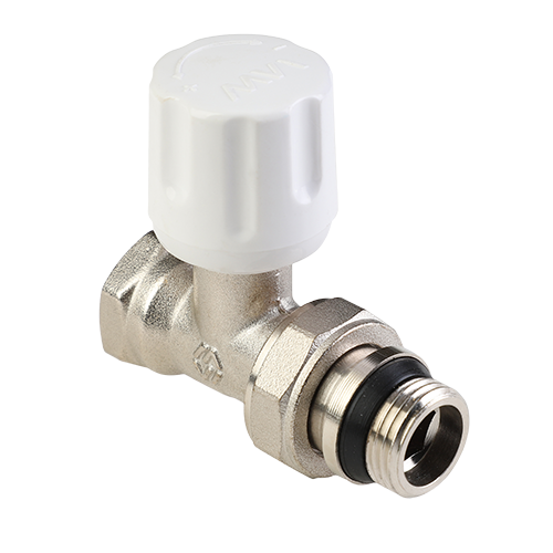 Вентиль радиаторный прямой ручной с кольцом 1/2"