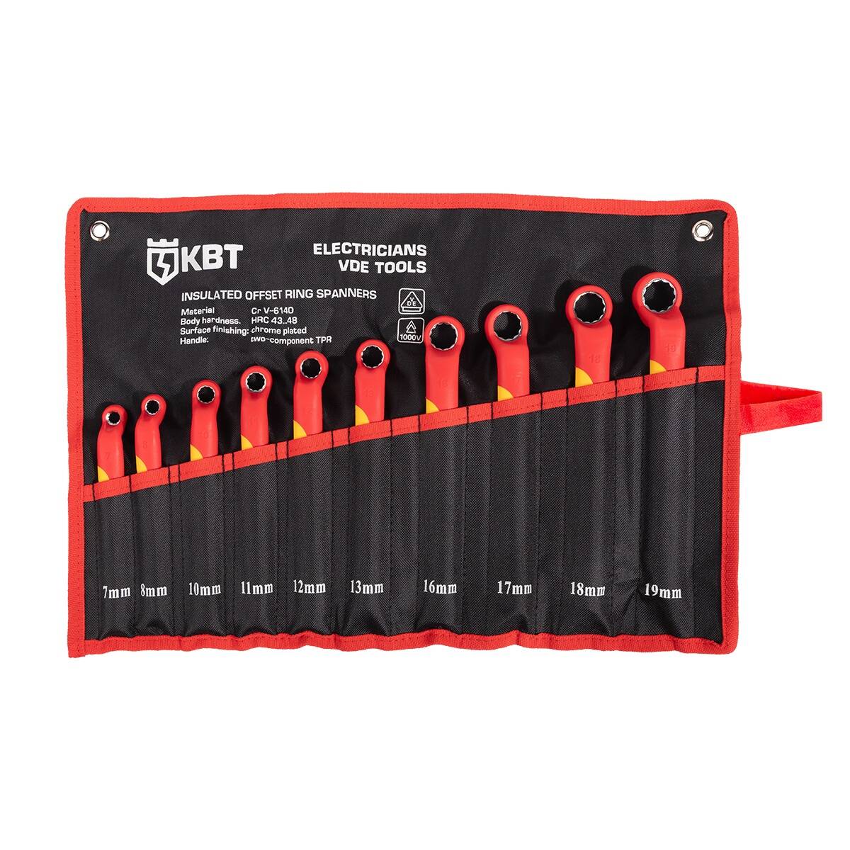 НИК-Н-10 серия ПРОФИ КВТ НИК-Н-10 серия ПРОФИ Набор диэлектрических накидных ключей