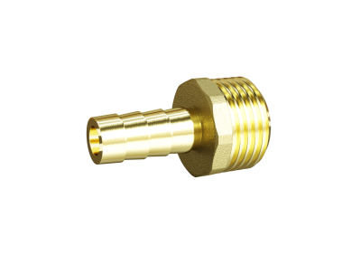 Штуцер для шланга LD Pride Дн14х1/2” НР латунь