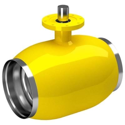 Кран стальной BROEN BALLOMAX газовый полный проход под привод сварка-сварка DN 150 PN25 КШГ 71.112.150.А.25