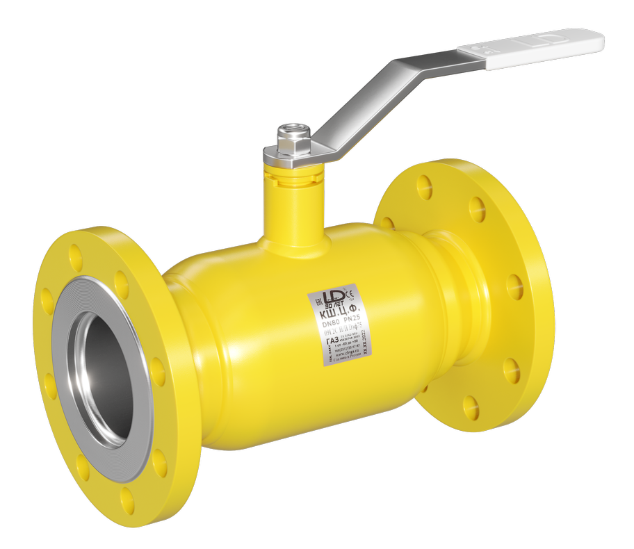 Кран шаровый LD КШЦФ Energy Gas 150.016.П/П.03. из стали 09Г2С Ду150Ру1,6МПа