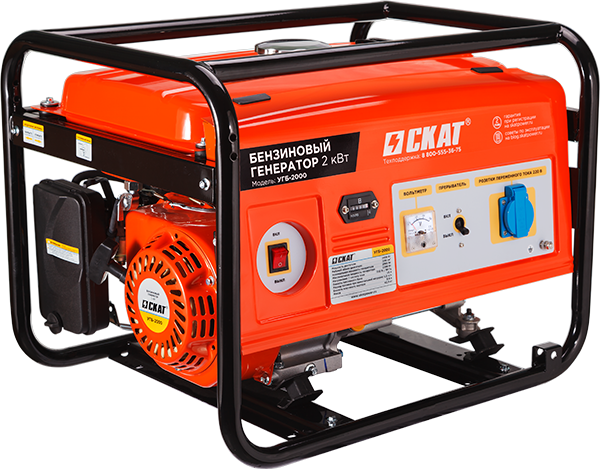 Установка генераторная бензиновая УГБ-2000