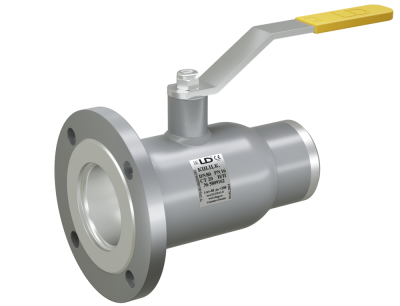 Кран шаровый LD КШЦК из стали 20 Ду200/150 Ру2,5МПа (фланец/приварка)