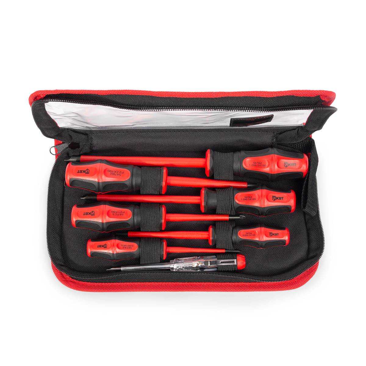 НИО-07 серия ПРОФИ КВТ НИО-07 серия ПРОФИ Набор диэлектрических отверток