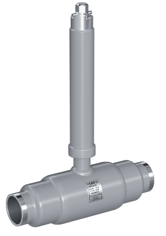 Кран шаровый LD для подземной установки КШЦП из стали 20 Ду100/80 Ру2,5МПа Н=2800мм