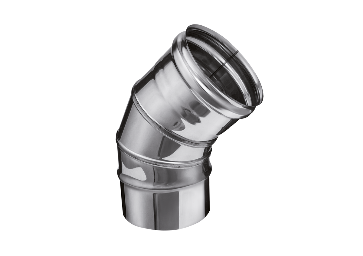 Колено 3 сек. угол 135° (430/0,5 мм) Ф200