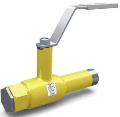 Кран стальной LD газовый спускной муфта-сварка КШ.Ц.С.GAS.050.040.Н/П.02 DN50 PN40