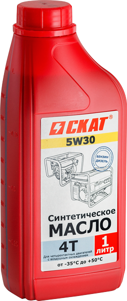 Масло для 4-тактных двигателей синтетическое SAE 5W30 1 л