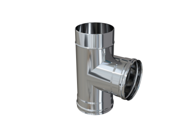 Тройник-Д 90° (430/0,8мм) Ф150