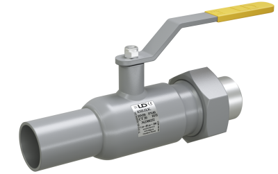 Кран шаровый LD КШЦК из стали 20 Ду25 Ру4,0МПа (приварка/штуцер)