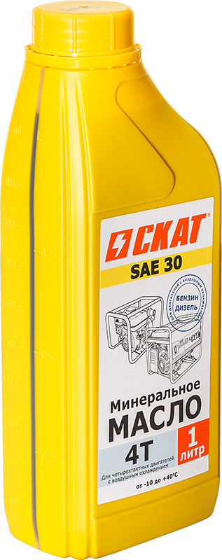 Масло для 4-тактных двигателей минеральное SAE 30 1 л