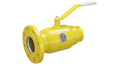 Кран шаровый LD КШЦК Gas 080.025.П/П.02. (фланец/приварка) из стали 20 Ду80 Ру2,5МПа