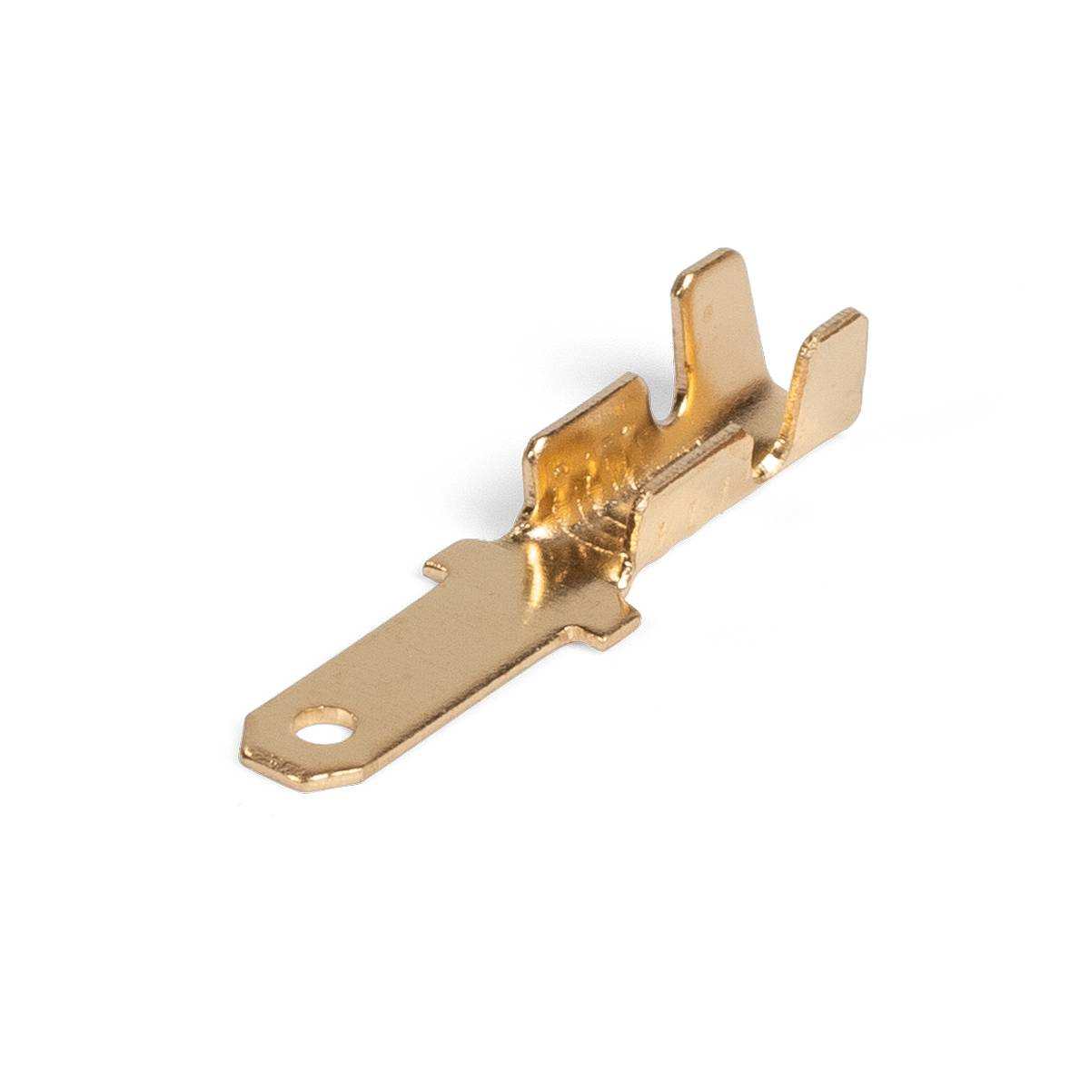 РП-П 1.0-(2.8) КВТ РП-П 1.0-(2.8) Разъем плоский неизолированный (папа)