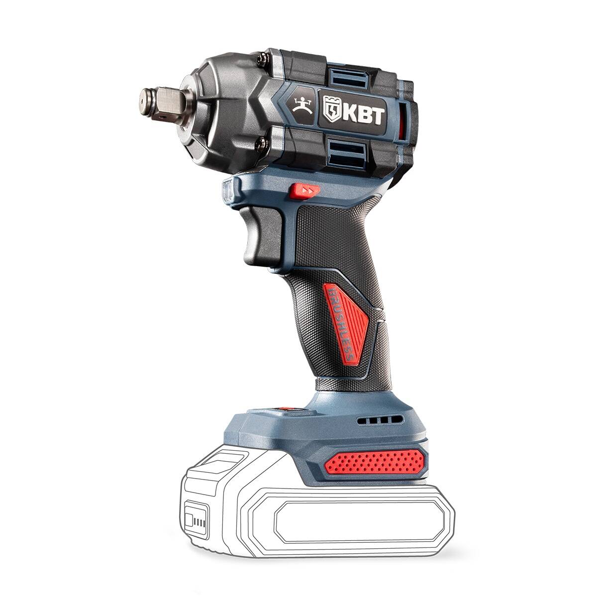 WB-20-350 без АКБ и ЗУ серия ПРОФИ КВТ WB-20-350 без АКБ и ЗУ серия ПРОФИ Гайковерт