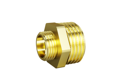 Ниппель переходной LD Pride DN25х20 (1"НР х 3/4"НР) латунь с биркой