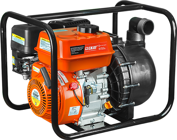 Мотопомпа бензиновая МПБ-500Х (химические жидкости, 2 дюйма)