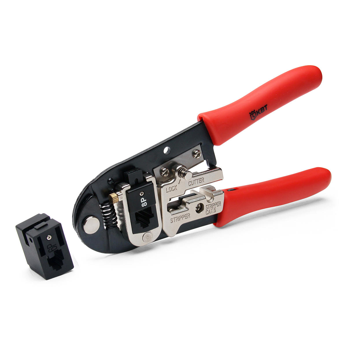 JT-01A серия ПРОФИ КВТ JT-01A серия ПРОФИ Пресс-клещи для RJ разъемов