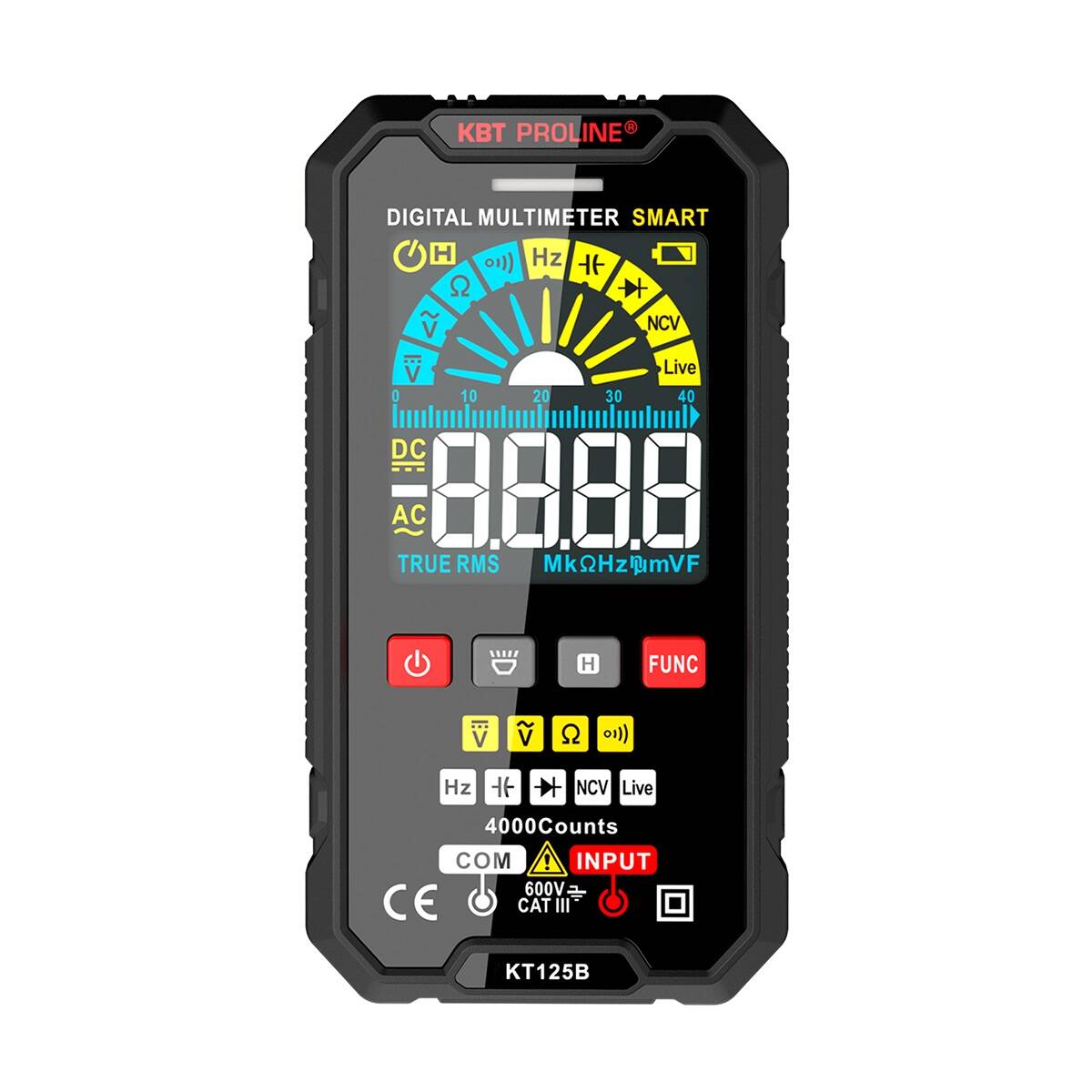 KT 125В серия PROLINE КВТ KT 125В серия PROLINE Мультиметр цифровой