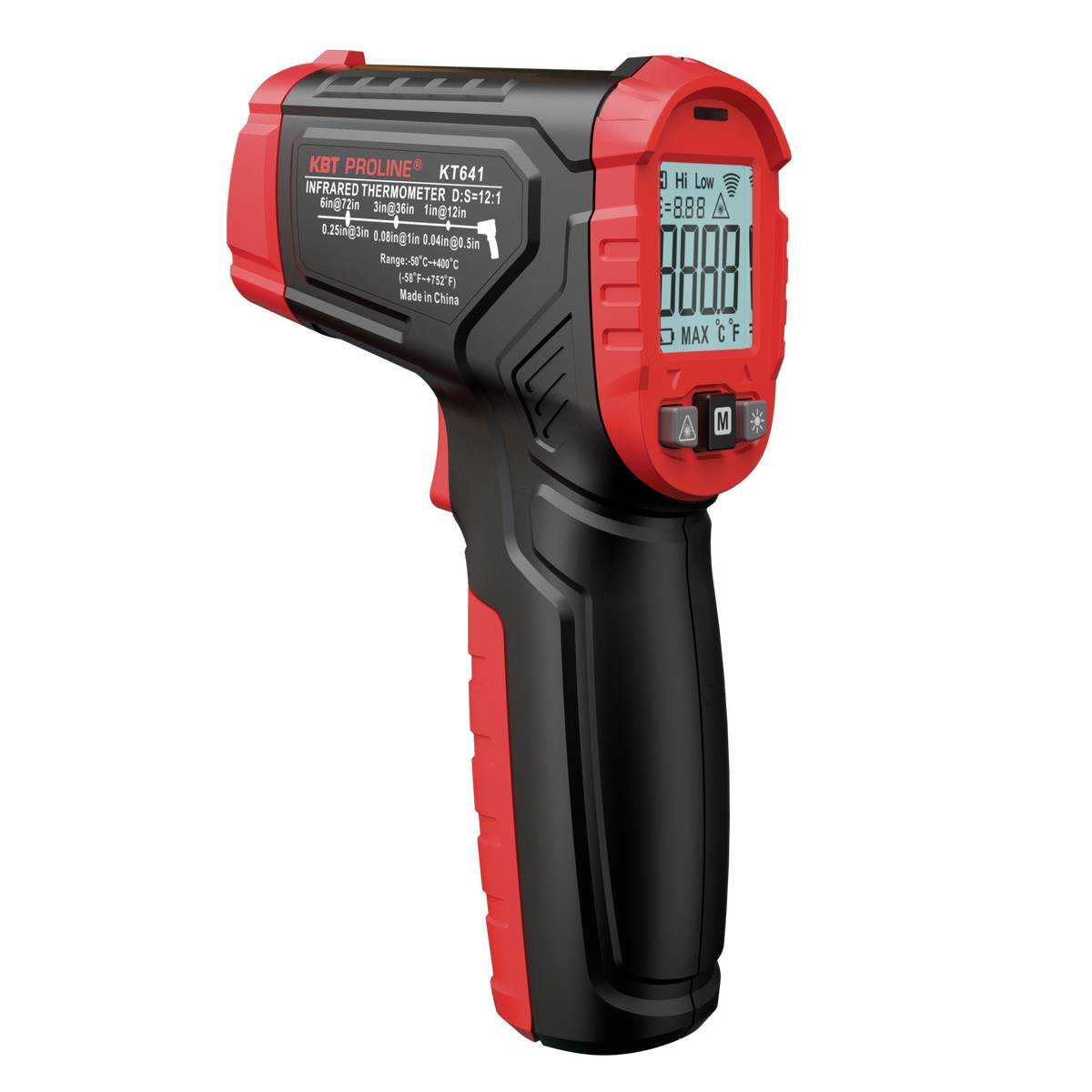 KT 641A серия PROLINE КВТ KT 641A серия PROLINE Пирометр бесконтактный цифровой