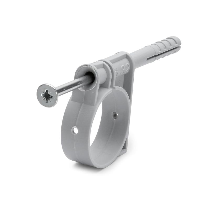 Хомут для труб «быстрый монтаж» 25 (25шт) Fortisflex Хомут для труб «быстрый монтаж» 25 (25шт)