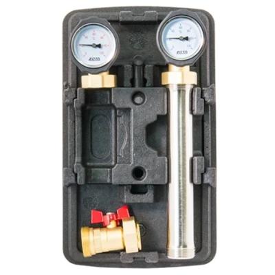 Насосная группа быстрого монтажа ZOTA с прямым контуром без насоса 1"