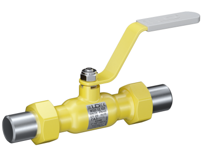 Кран шаровый LD КШЦШ Gas 020.040.Н/П.02. из стали 20 Ду20 Ру4,0МПа