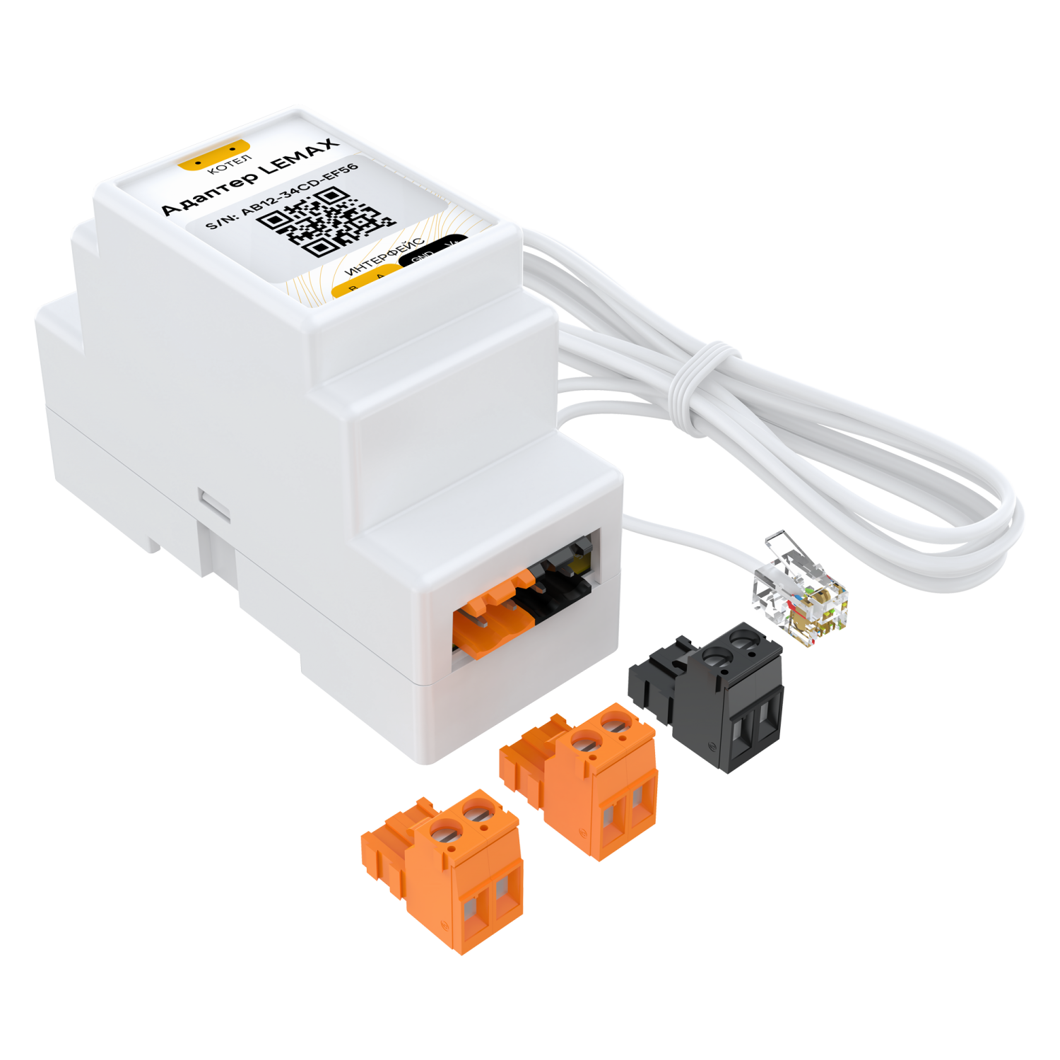 Адаптер ectoControl Lemax, RS485 (Modbus)