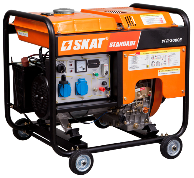 Установка генераторная дизельная УГД-3000E PROFF