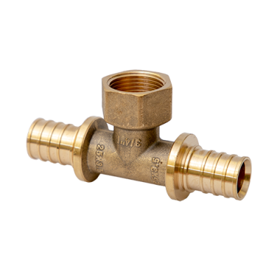 Тройник аксиальный с внутренней резьбой MVI 16x1/2"x16