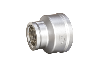 Муфта переходная LD Pride DN25х20 (1"ВР х 3/4"ВР) латунь никель в упаковке