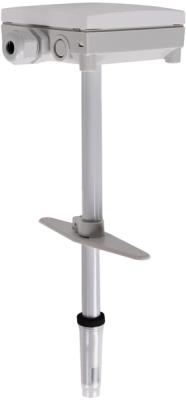 Датчик скорости воздушного потока с дисплеем SHUFT (0-10В, 4-20мА) канальный