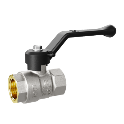 Кран шаровой латунный LD Pride 47.15.В-В.Р Ду 15 Ру 40 рычаг с биркой