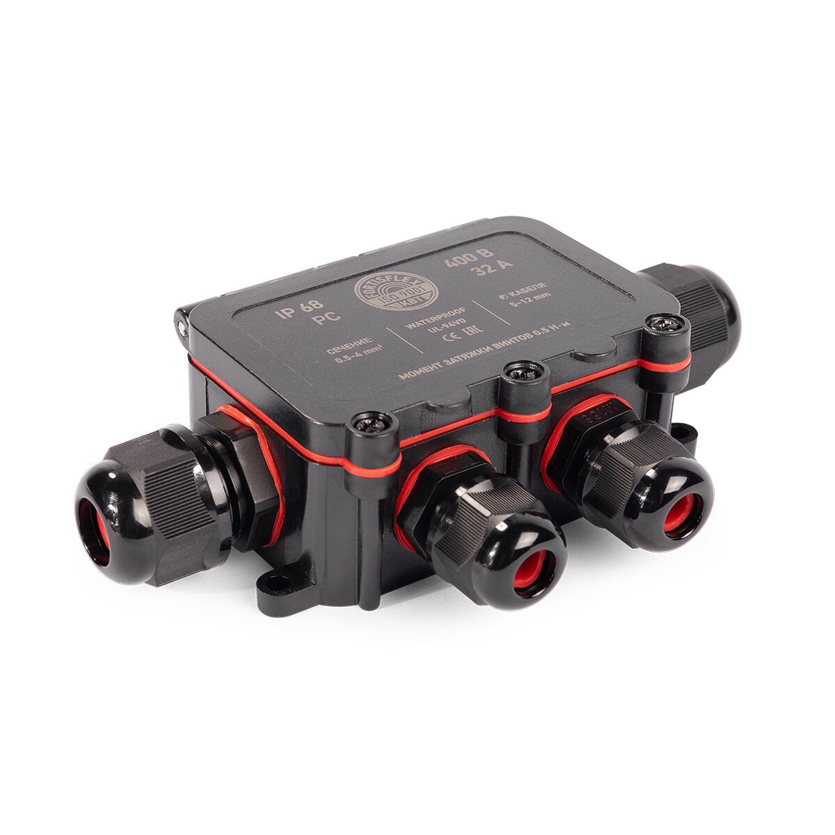 MG Box M-4 IP68 Fortisflex MG Box M-4 IP68 Коробка распределительная герметичная