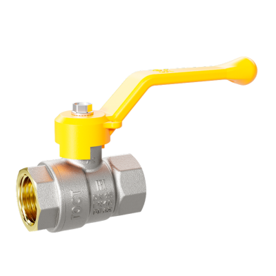 Кран шаровой латунный LD Pride 47.20.В-В.Р GAS ГС Ду 20 Ру 40 рычаг