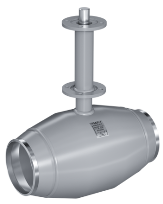 Кран шаровый LD для подземной установки КШЦПЭ из стали 20 Ду100 Ру2,5МПа полнопроходной Н=2000мм под электропривод