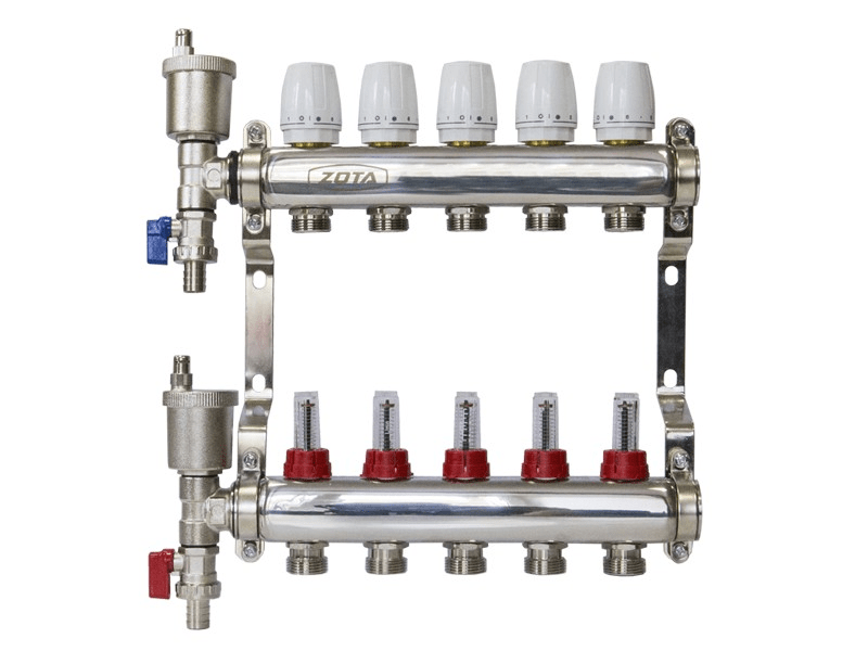 Коллектор нержавеющий в сборе ZOTA 7 выходов