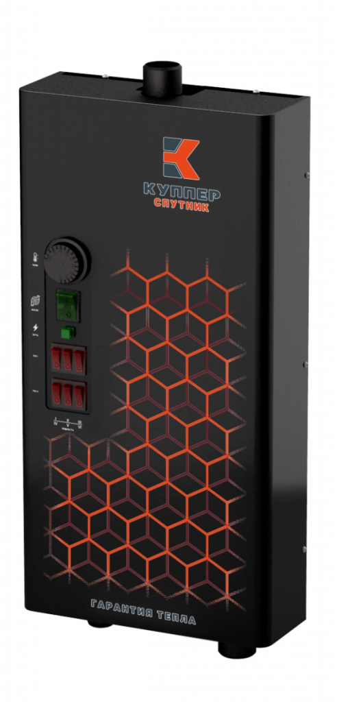 Отопительный котел КУППЕР Спутник (2.0) - 18 черный