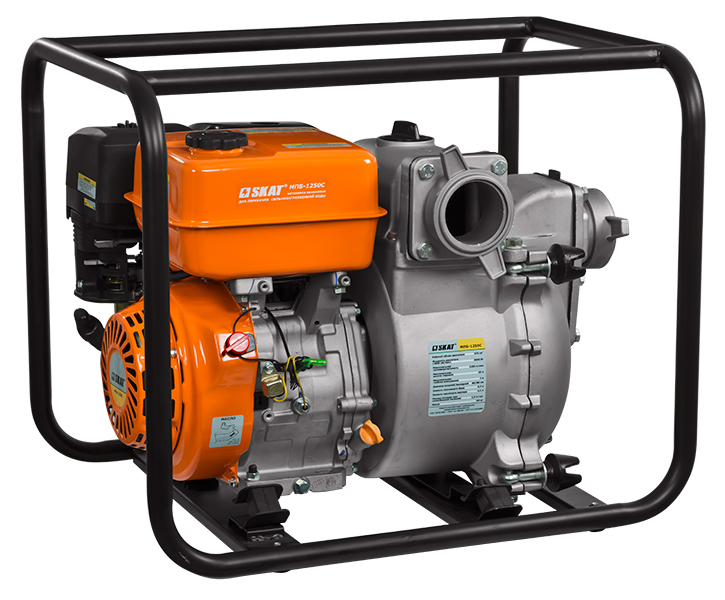Мотопомпа бензиновая МПБ-1250С (жидкая грязь, 3 дюйма)