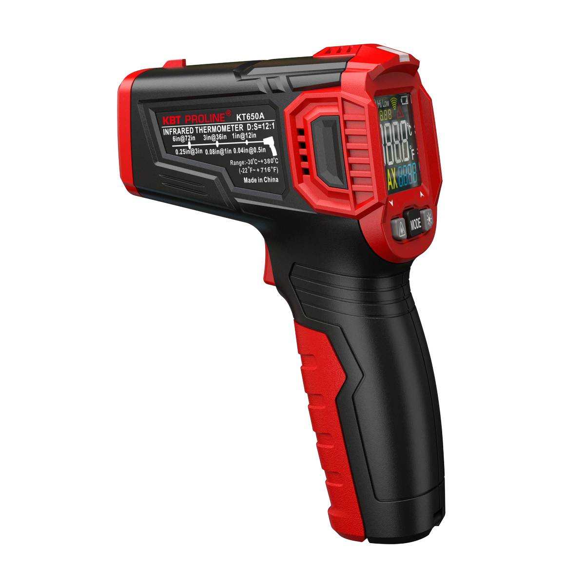 KT 650A серия PROLINE КВТ KT 650A серия PROLINE Пирометр бесконтактный цифровой