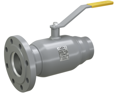 Кран шаровый LD КШЦК из стали 20 Ду65 Ру1,6МПа полнопроходной (фланец/приварка)