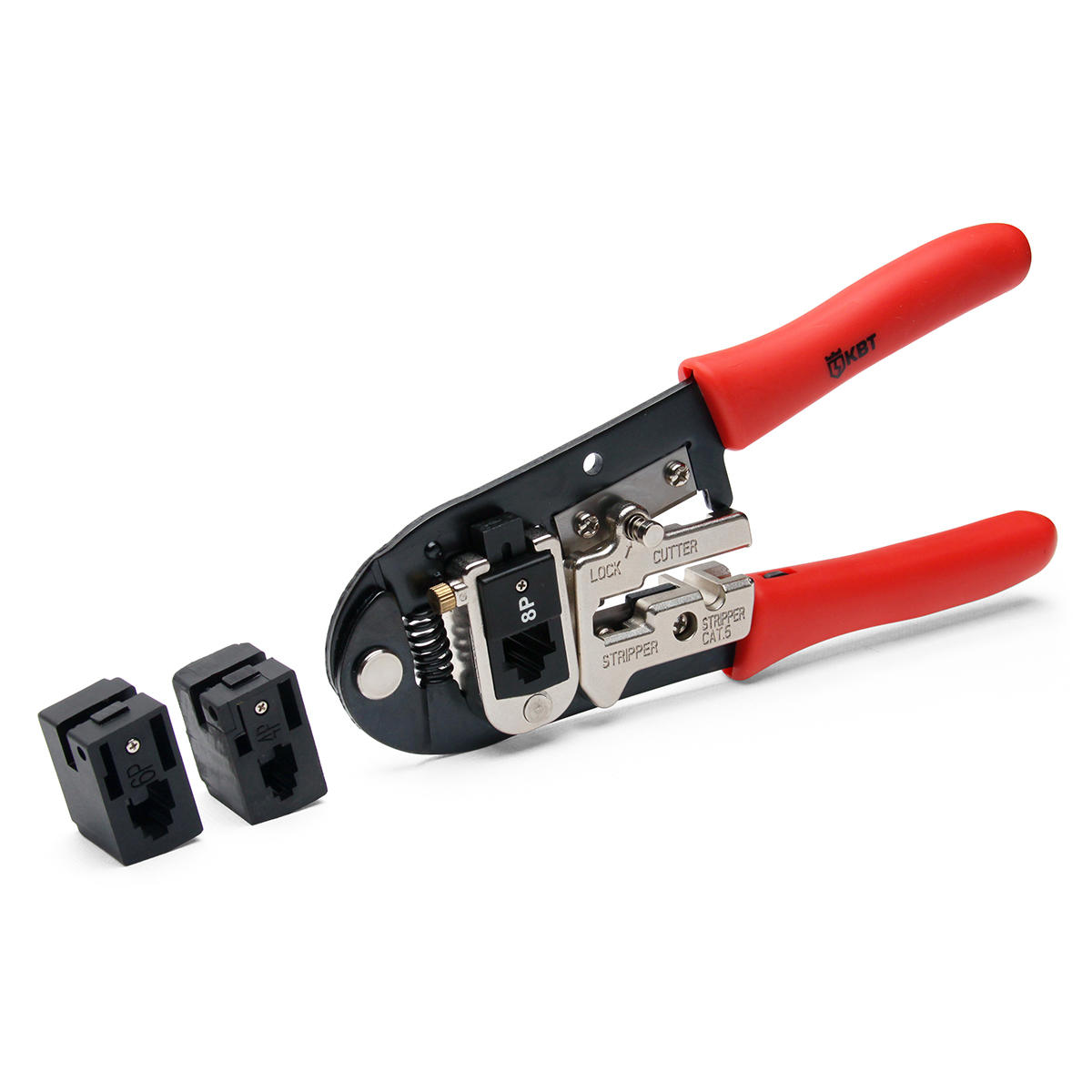 JT-01B серия ПРОФИ КВТ JT-01B серия ПРОФИ Пресс-клещи для RJ разъемов