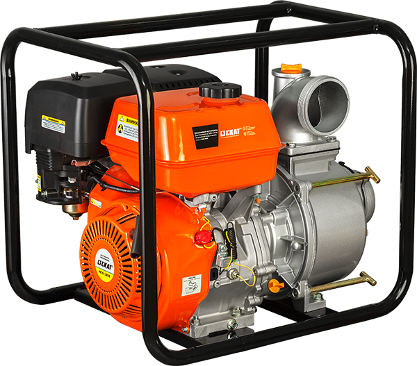 Мотопомпа бензиновая МПБ-1800 (грязная вода, 4 дюйма)