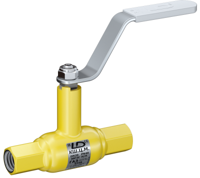 Кран шаровый LD КШЦМ Energy Gas 080/070.025.Н/П.03. из стали 09Г2С Ду80 Ру2,5МПа