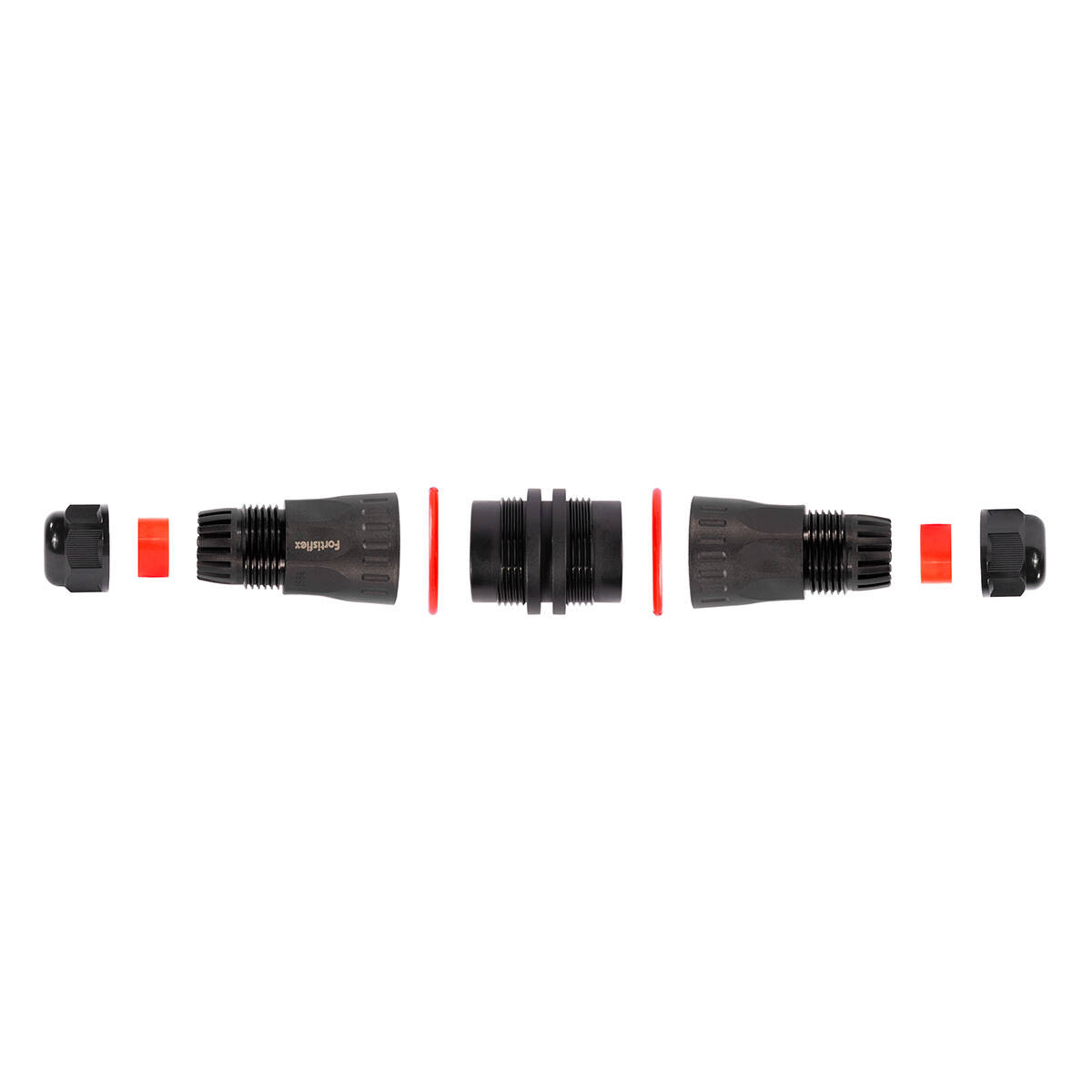 Коннектор кабельный I-образный FFC-25/RJ45-IP68