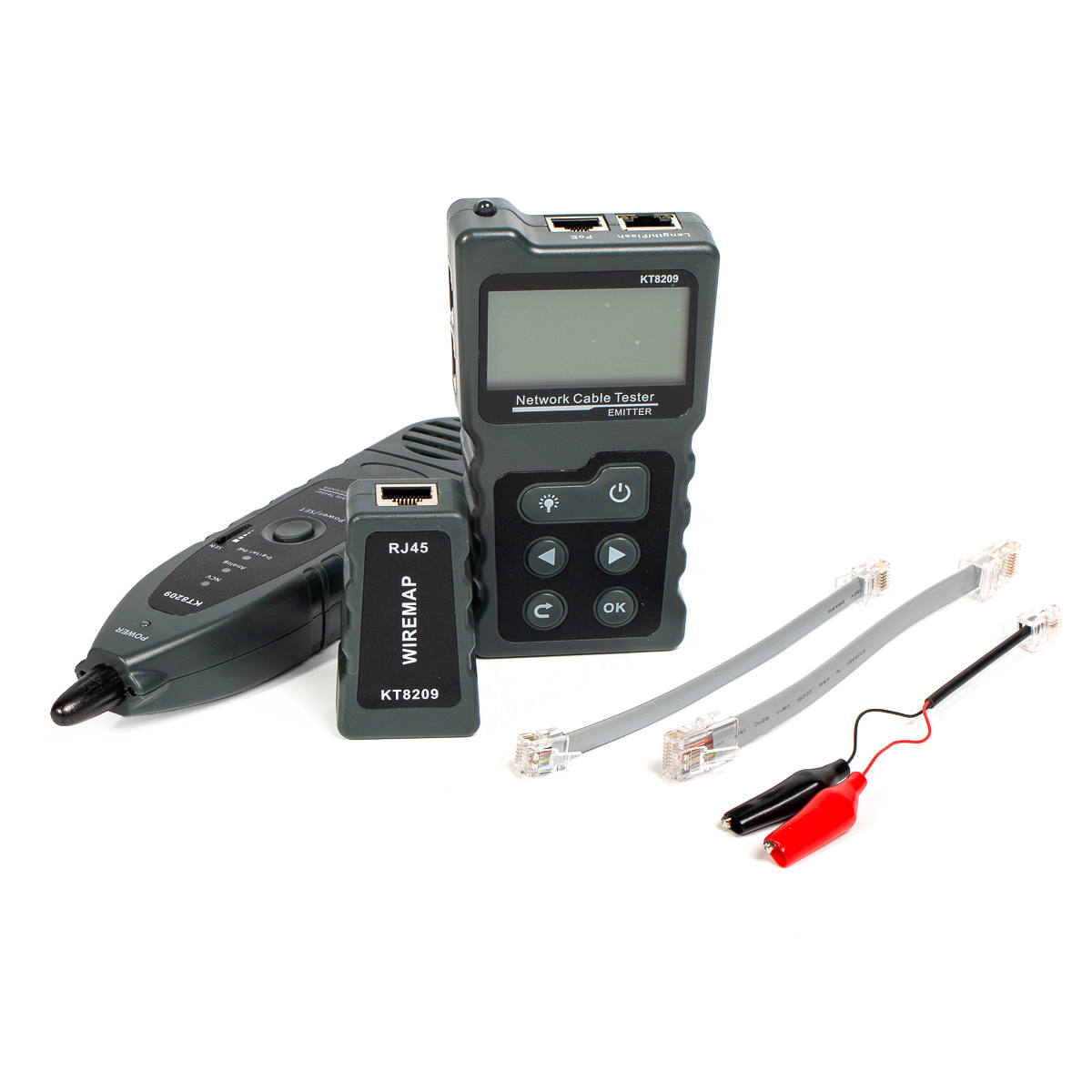 LAN-тестер витой пары с РоЕ KT 8209 серия PROLINE