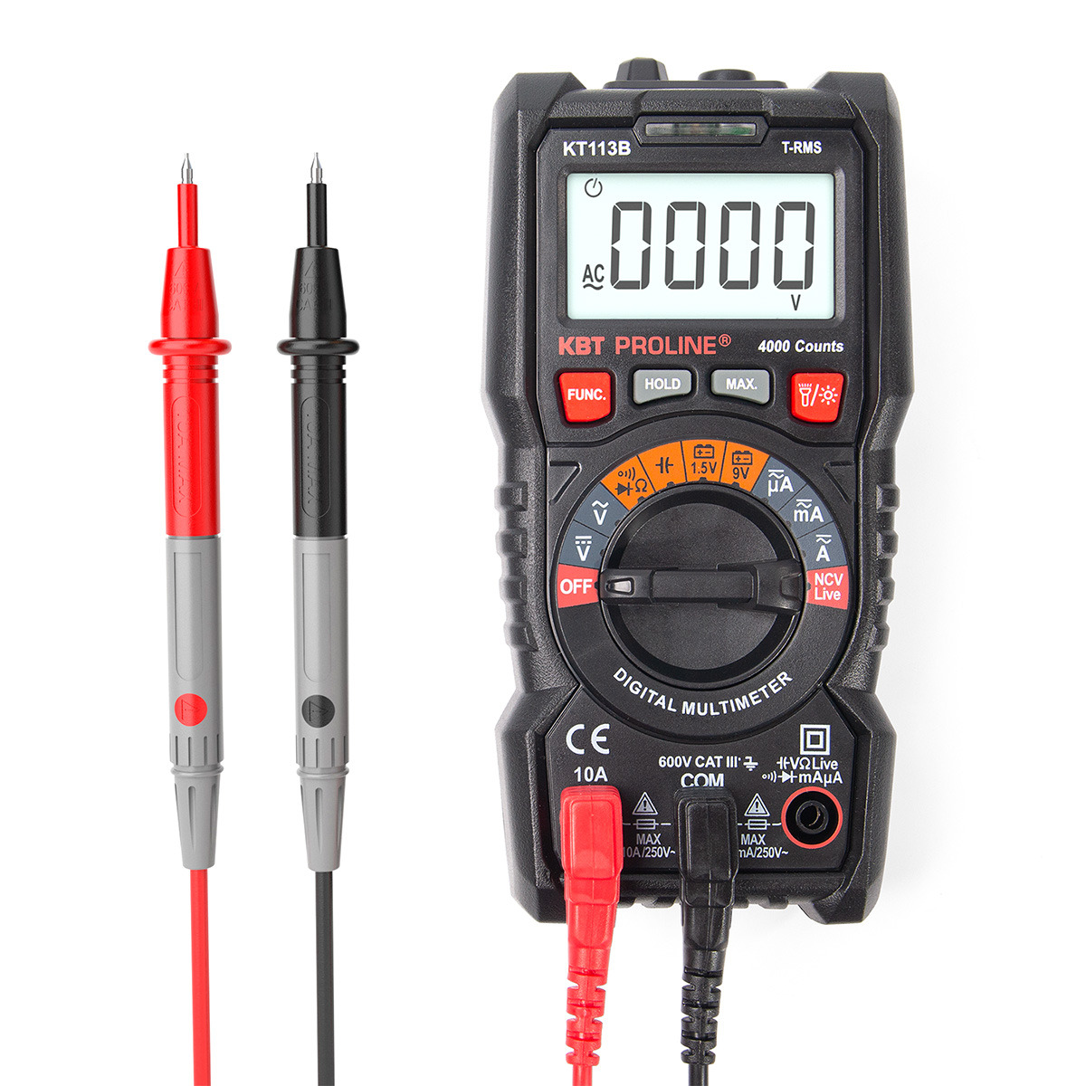 Мультиметр цифровой KT 113B серия PROLINE