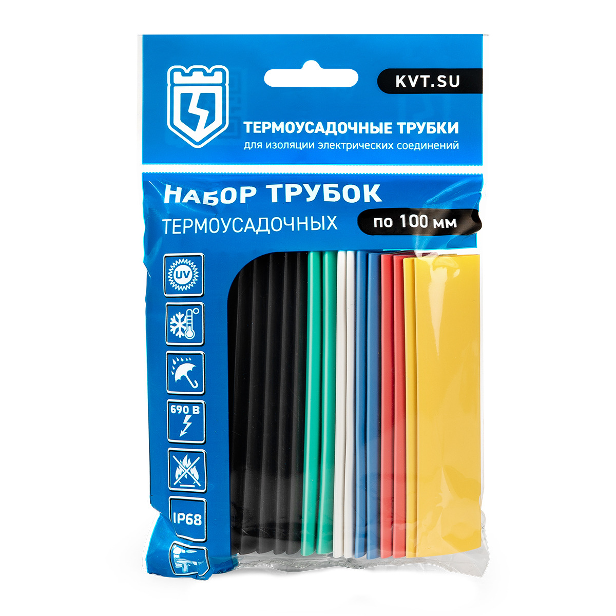 Набор термоусадочных трубок Колорит 16/8