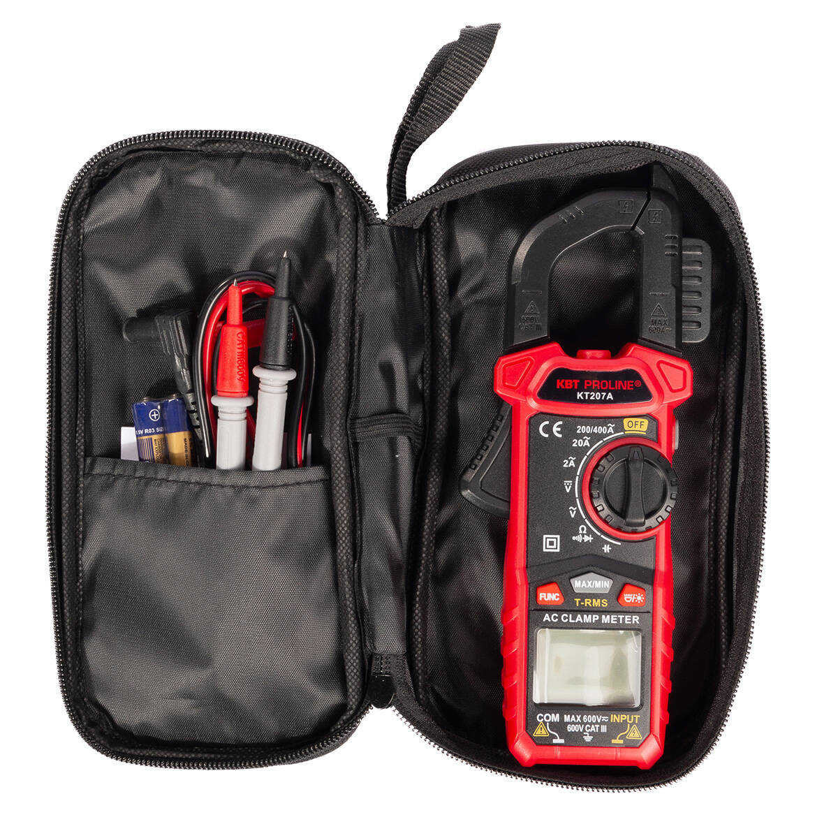 Токовые клещи цифровые KT 207A серия PROLINE