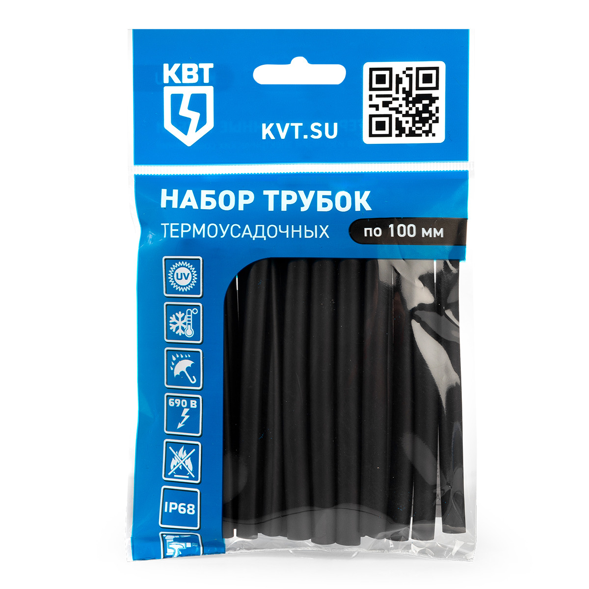 Набор термоусадочных трубок Монохром 6/3